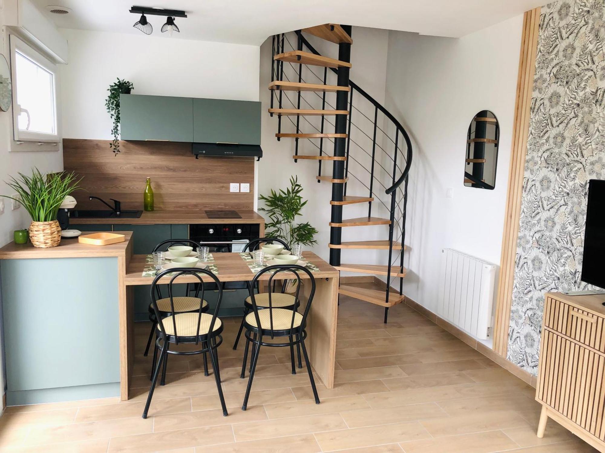 Joli Appartement En Duplex Neuf A Saint-Josse エクステリア 写真